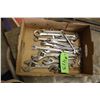 Image 2 : Box of tools, crescent wrenches and old bolt cutter