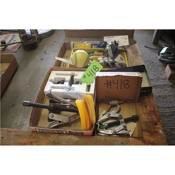 Gear pullers and misc. items