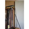 Image 1 : Bungee cords, brooms and misc. hanging