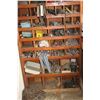 Image 3 : Wood cabinet c/w contents. Pipe fittings, hyd. Controls, and good misc.