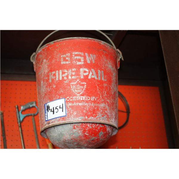 Fire pail