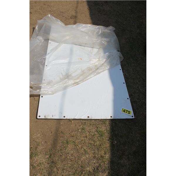 Plate of plexi glass