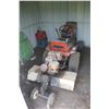 Image 2 : Massey 12 lawn tractor c/w tiller and deck, Not running