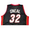 Image 2 : MIAMI HEAT SHAQUILLE O'NEAL AUTOGRAPHED BLACK JERSEY THE DIESEL BECKETT