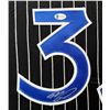 Image 2 : ORLANDO MAGIC SHAQUILLE O'NEAL AUTOGRAPHED FRAMED BLACK JERSEY  BECKETT