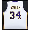 Image 2 : LOS ANGELES LAKERS SHAQUILLE O'NEAL AUTOGRAPHED FRAMED WHITE JERSEY BECKETT