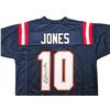 Image 2 : NEW ENGLAND PATRIOTS MAC JONES AUTOGRAPHED BLUE JERSEY BECKETT