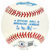 Image 2 : Joe DiMaggio Autographed Official MacPhail AL Baseball New York Yankees "To Tony Best Wishes" Becket