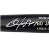 Image 2 : Bo Jackson Autographed Black Rawlings Game Model Bat Kansas City Royals Beckett COA