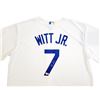Image 2 : Kansas City Royals Bobby Witt Jr. Autographed White Nike Jersey Size XL Beckett COA