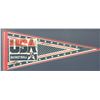 Image 2 : 92 Team USA Olympic Basketball Dream Team Pennant With 12 Total Signatures + Michael Jordan PSA/DNA