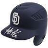 Image 1 : Fernando Tatis Jr. Autographed San Diego Padres Flat Matte Blue Velo Batting Helmet JSA