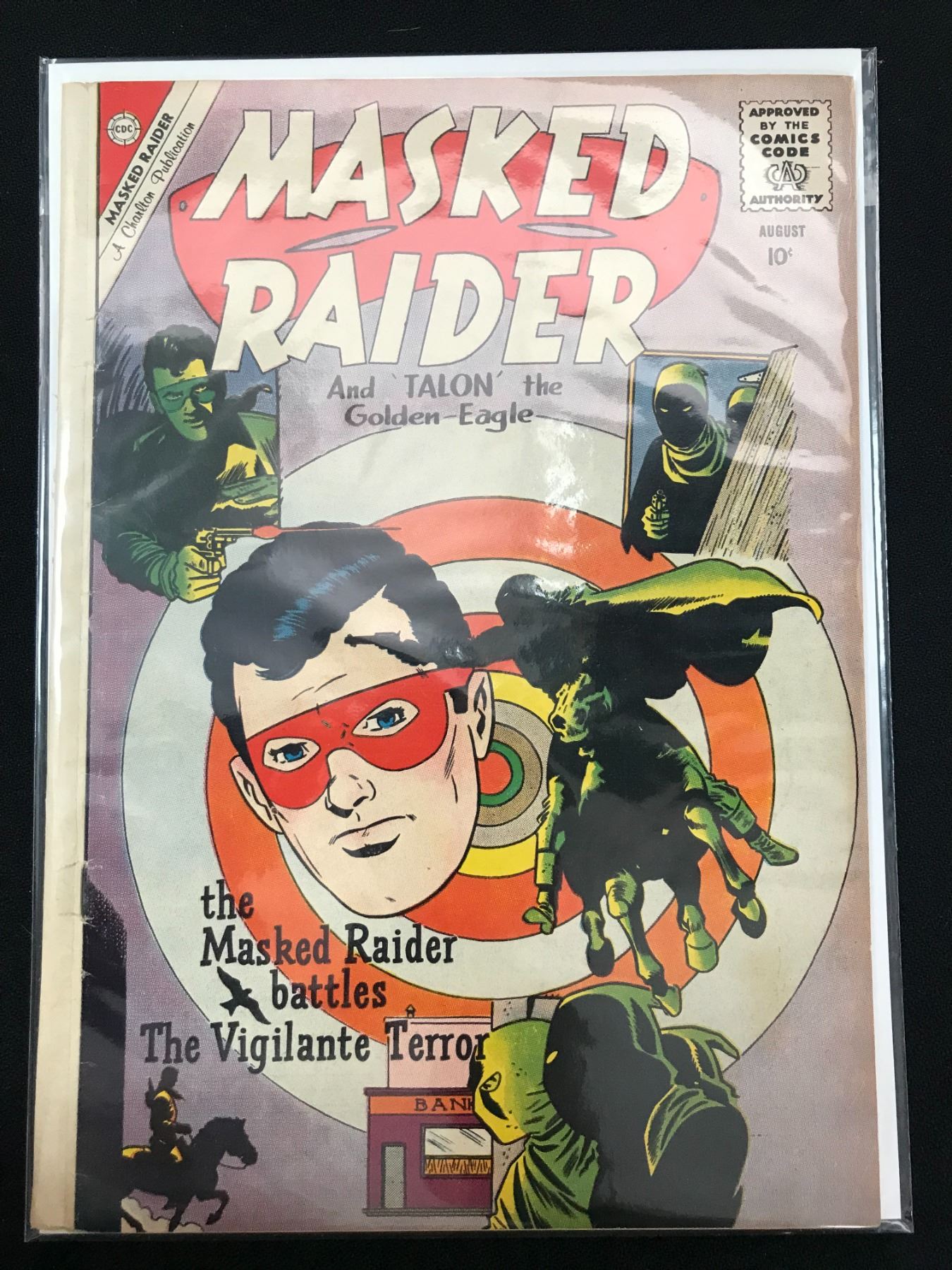 MASKED RAIDER GOLDEN AGE COMIC (CDC COMICS)