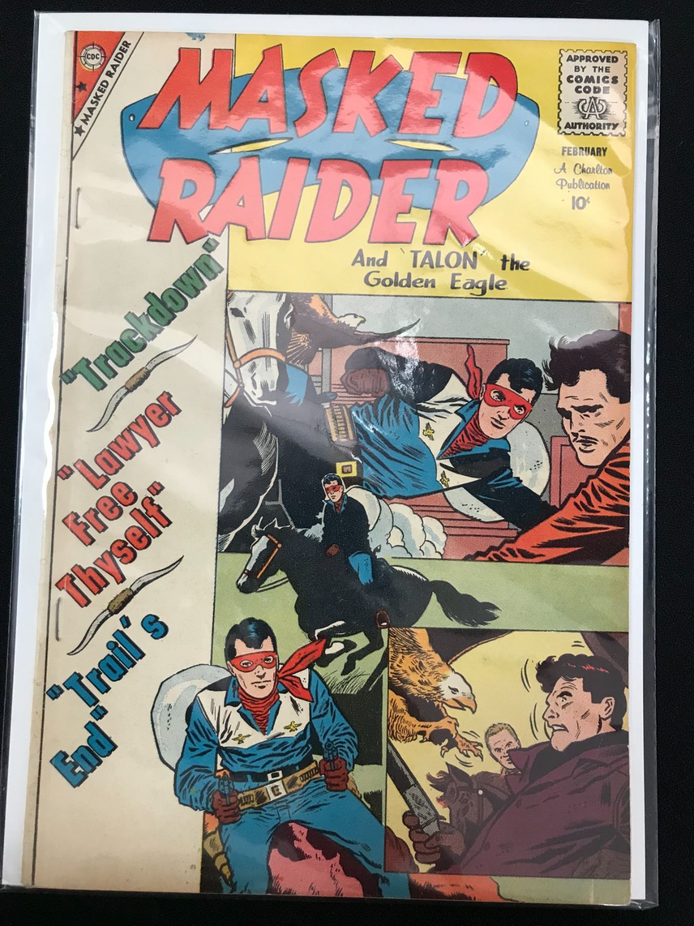 MASKED RAIDER GOLDEN AGE COMIC (CDC COMICS)