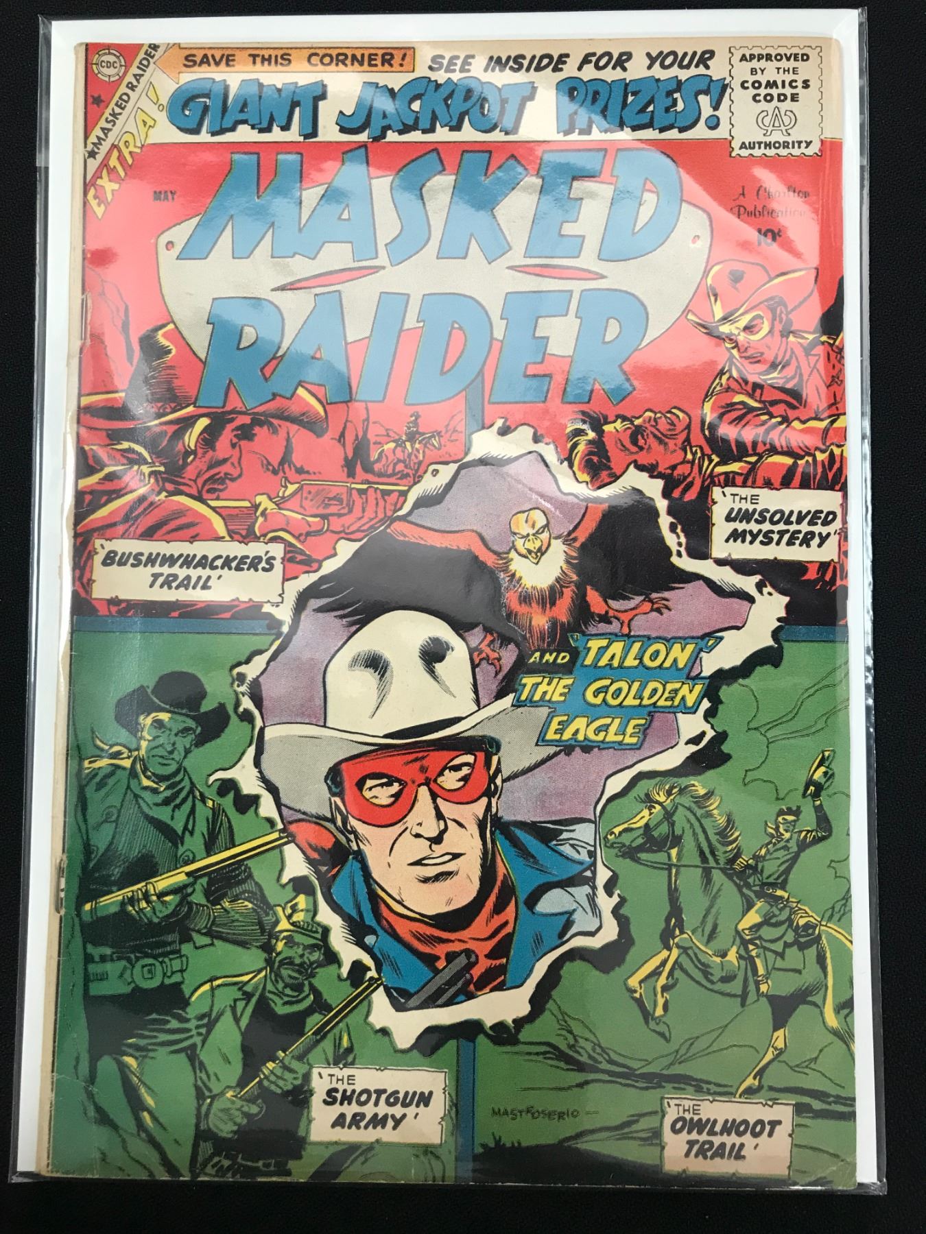 MASKED RAIDER GOLDEN AGE COMIC (CDC COMICS)