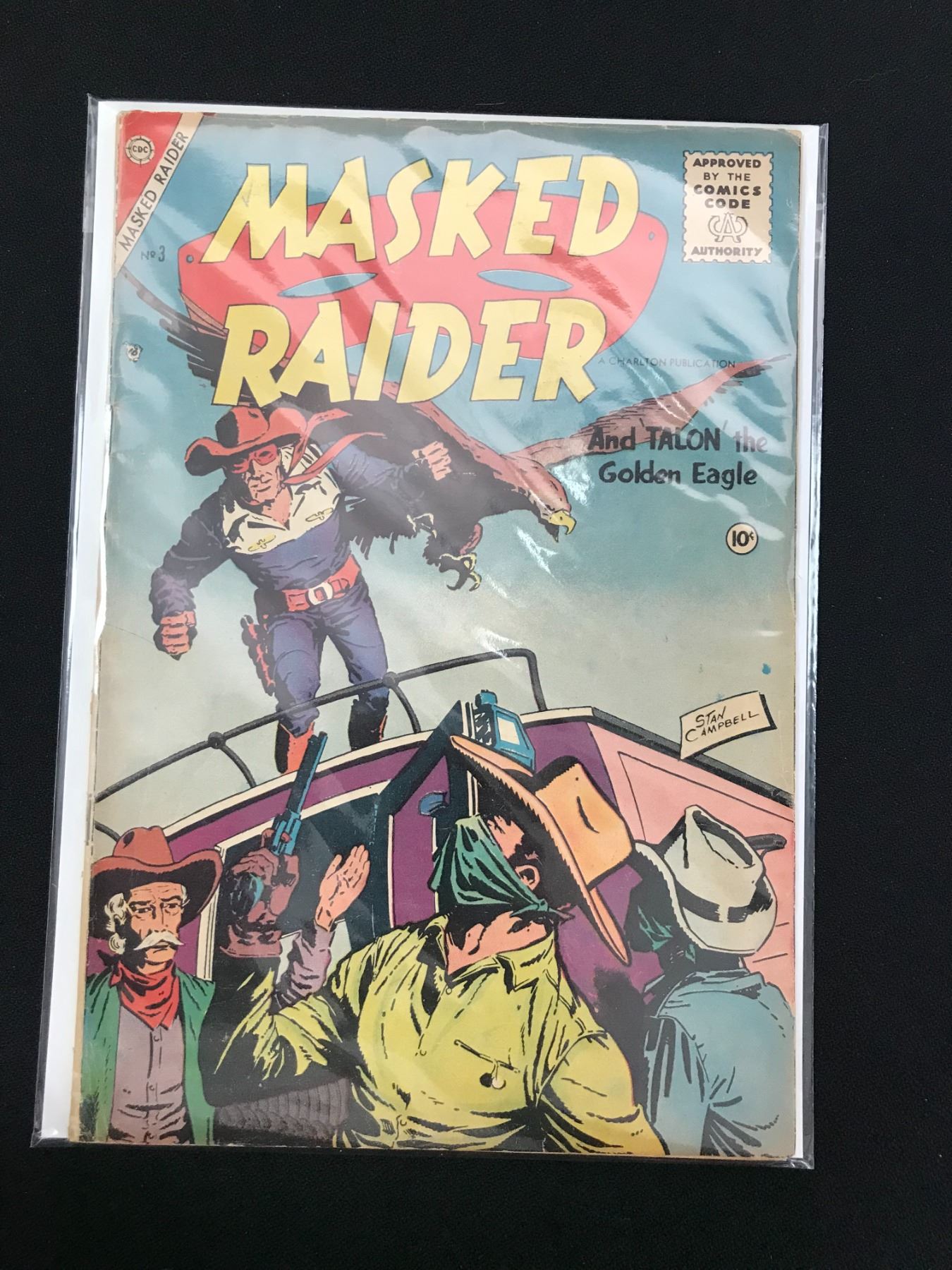 MASKED RAIDER GOLDEN AGE COMIC (CDC COMICS)