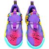 Image 2 : Trae Young Autographed Purple Adidas Basketball Shoes Atlanta Hawks Size 12 "Ice T" Beckett
