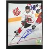 Image 1 : CONNOR BEDARD SIGNED TEAM CANADA 8 X 10 (GCG HOLO)