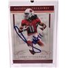 Image 1 : 2016 PANINI NATIONAL TREASURES #3  LARRY FITZGERALD SIGNED CARD NUMBERED 08/10