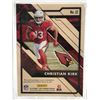 Image 2 : 2018 PANINI NEWLY MINTED #12 CHRISTIAN KIRK GAME WORN PATCH CARD NUMBERED ONE OF ONE