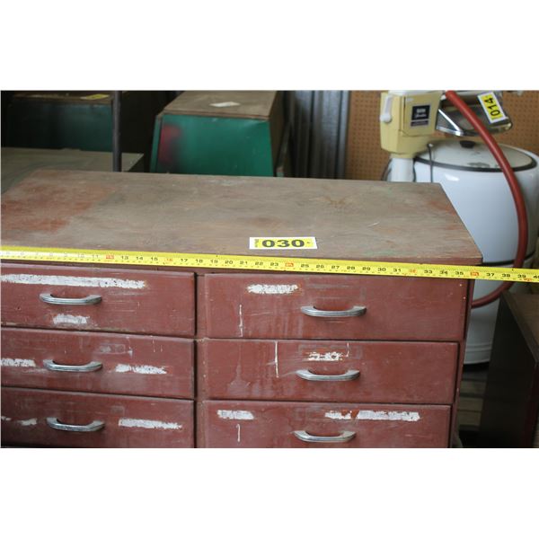 16 Drawer empty cabinet.