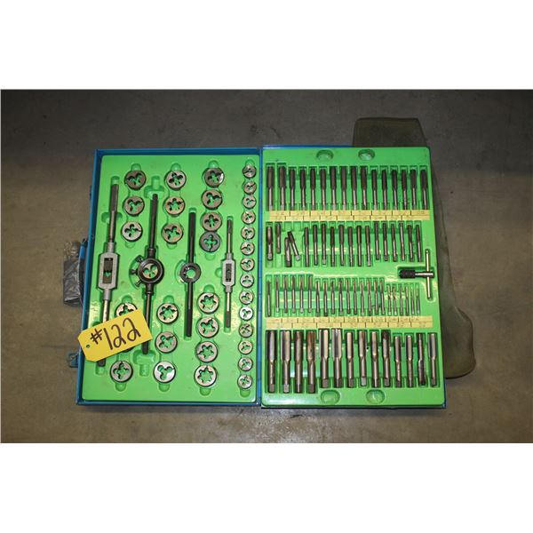 Tap and die set 110 piece SAE and Metric.