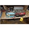 Image 1 : 3 Battery chargers. ( A trickle charger, 6 or 12 volt 10 amp and a 10 amp 12 volt charger)