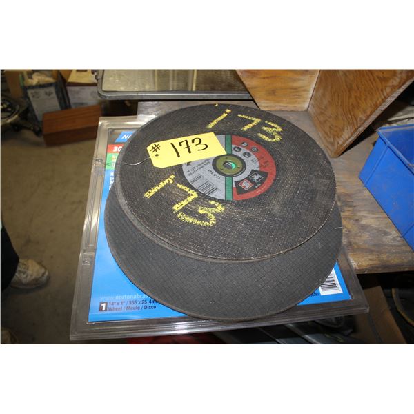 3 Blades for Asphalt and masonry.