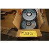 Image 1 : Box of 7 inch grinding wheels (depressed)