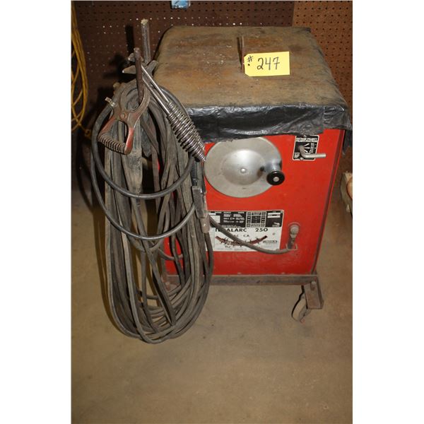 Ideal arc 250 AC/DC Welder with cables. (working)
