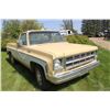 Image 2 : 1977-78 GMC Sierra Classic 25 truck, Reg. cab, V8, Auto, All orig., some rust, Run's & Drives, #TCL2