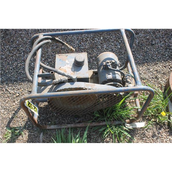 24 Volt hydraulic pack