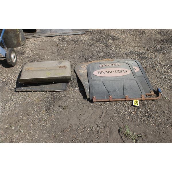 Fenders and mud flaps.