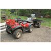 Image 11 : 1997 Honda Foreman 400, 2400 miles, used for 575 hours, c/w winch, One owner, Running. Vin # 478TE20
