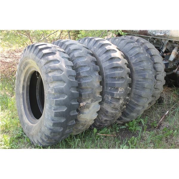 5 Truck tires 12-20