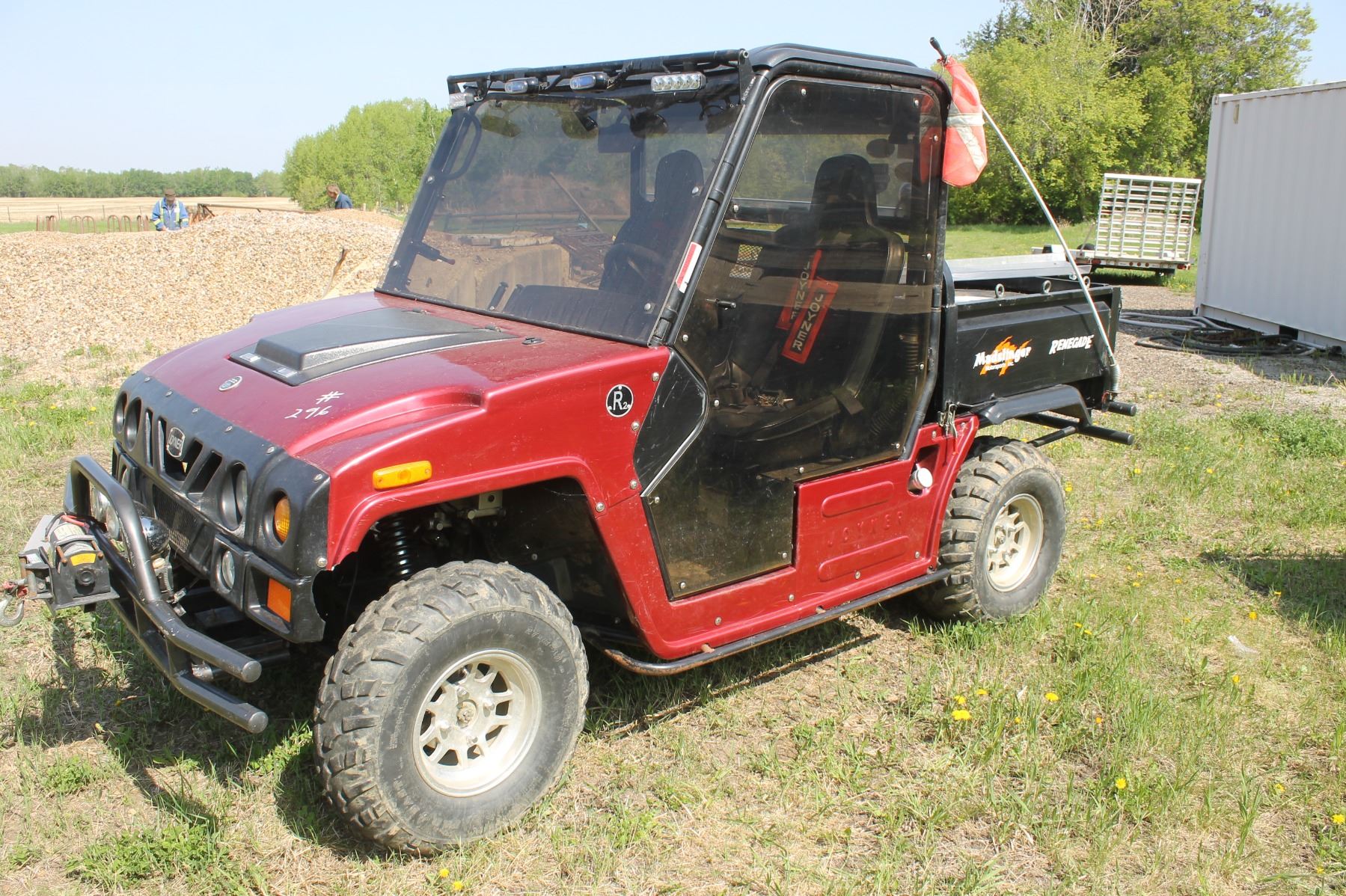 Joyner R2 2009 Joyner Renegade side by side 800 CC w/spare tire, jack all, rear ...