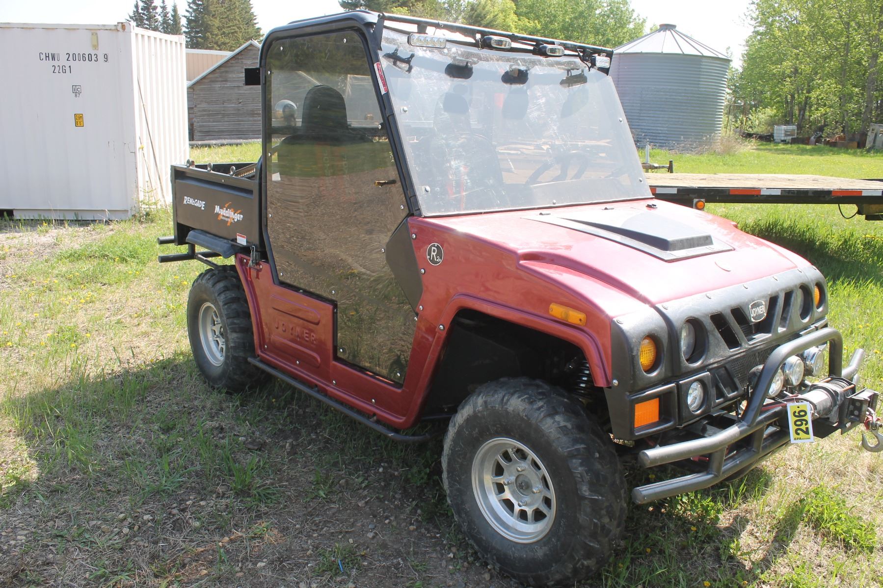 Joyner R2 2009 Joyner Renegade side by side 800 CC w/spare tire, jack all, rear ...