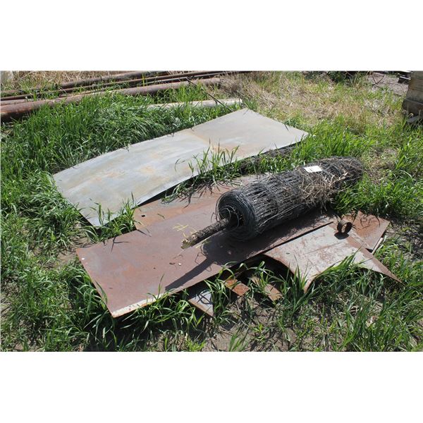 Misc. plate and page wire.