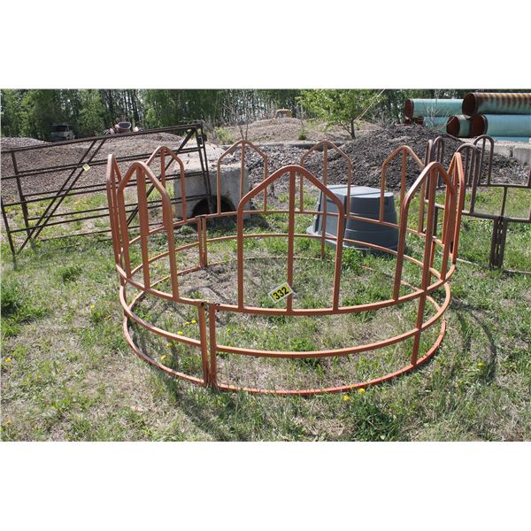 Bale feeder 8' orange.
