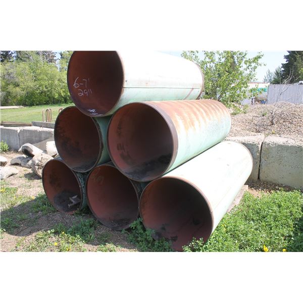 29" 1D Pipe 6-7 1/2' (6 pieces) Sold by the pile