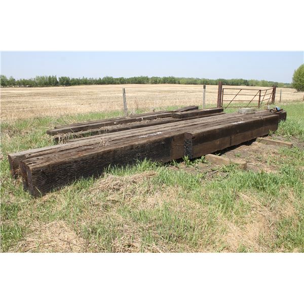 Timbers 20"x8" Treated (1 - 24', 4 - 27', 1- 14')
