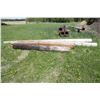 Image 1 : 4 Wood power poles 10'-16'