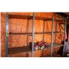 Image 2 : Metal framed shelf 8'  4 tier