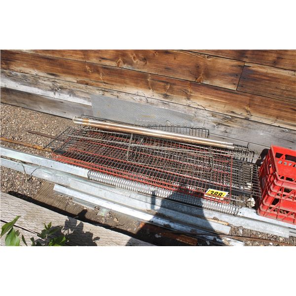 Wired shelving and Misc.