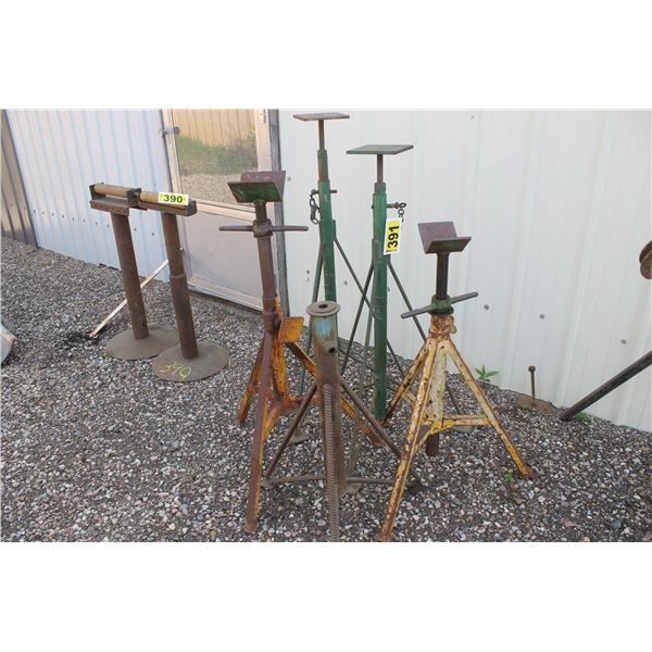 (5) Pipe stands.