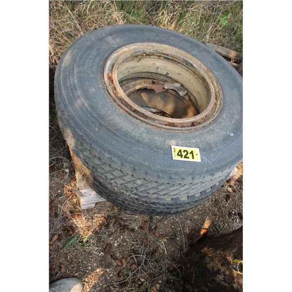 2- Truck tires