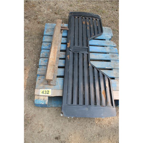 RV end gate, 3' trailway track