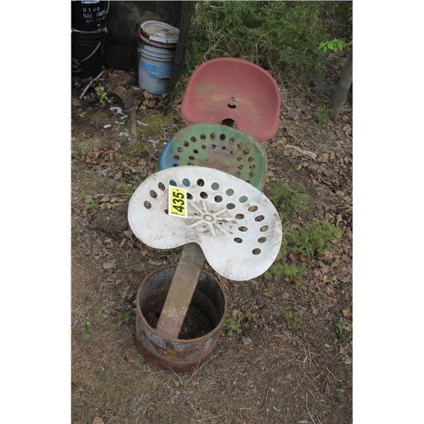 (3) Implement seat chairs