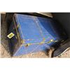 Image 1 : Old blue trunk.