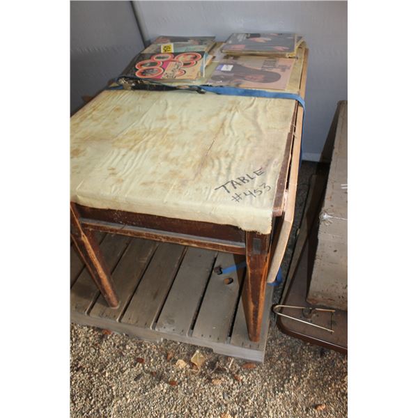 Antique table.